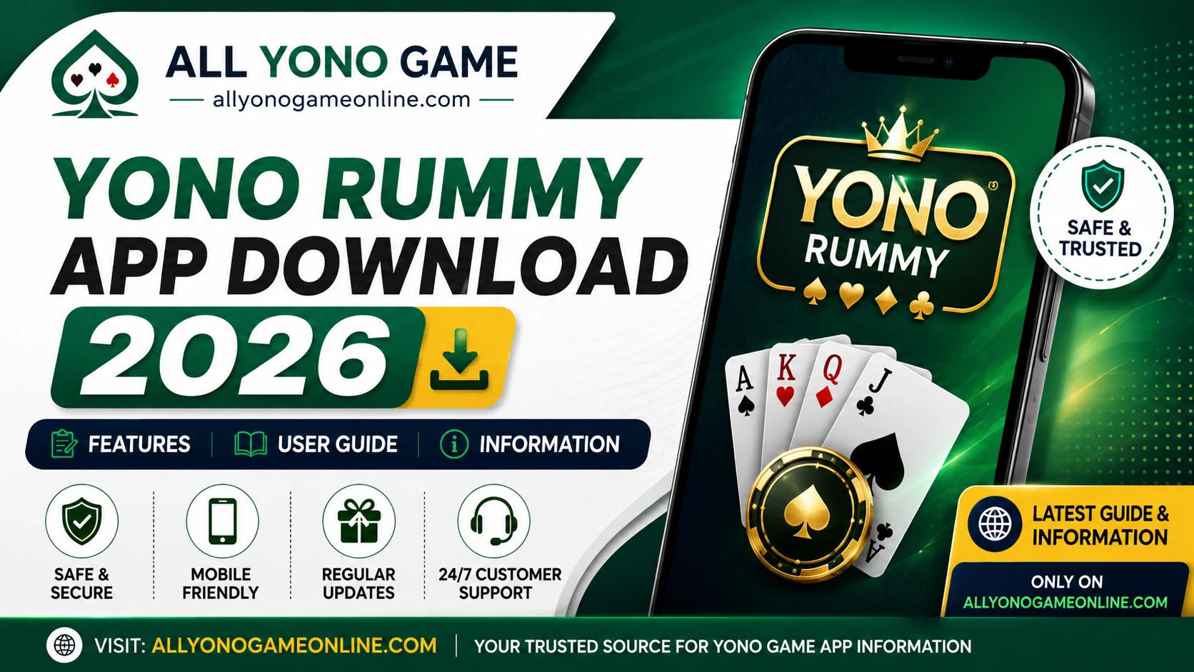 Yono Rummy App Download 2026 – Features, User Guide & Information