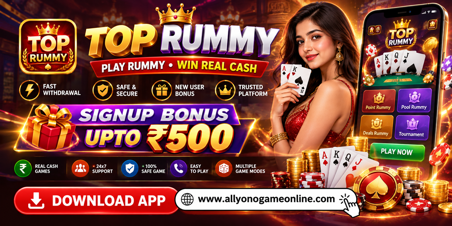 Top Rummy App 2026 – Download, Bonus, Games & Complete Guide